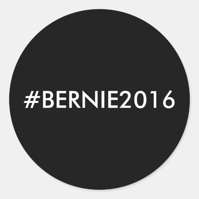 Bernie Sanders 2016 Promo Stickers (Front)