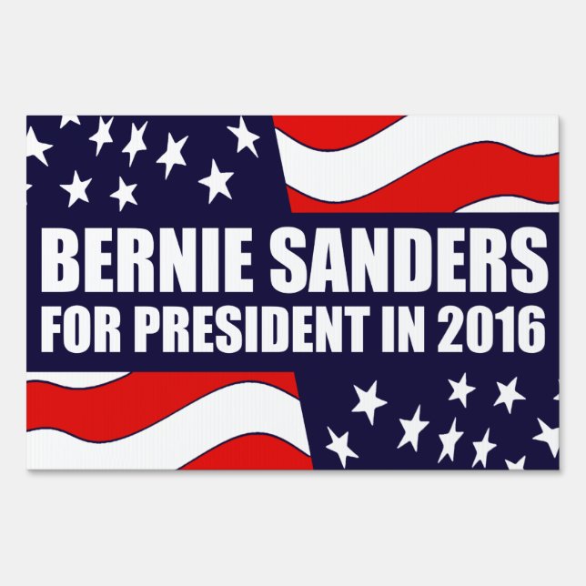 Bernie Sanders 2016 Sign (Front)