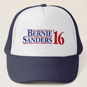 EMBROIDERED BERNIE SANDERS FOR PRESIDENT FEEL THE BERN BASEBALL TRUCKER HAT 2016 