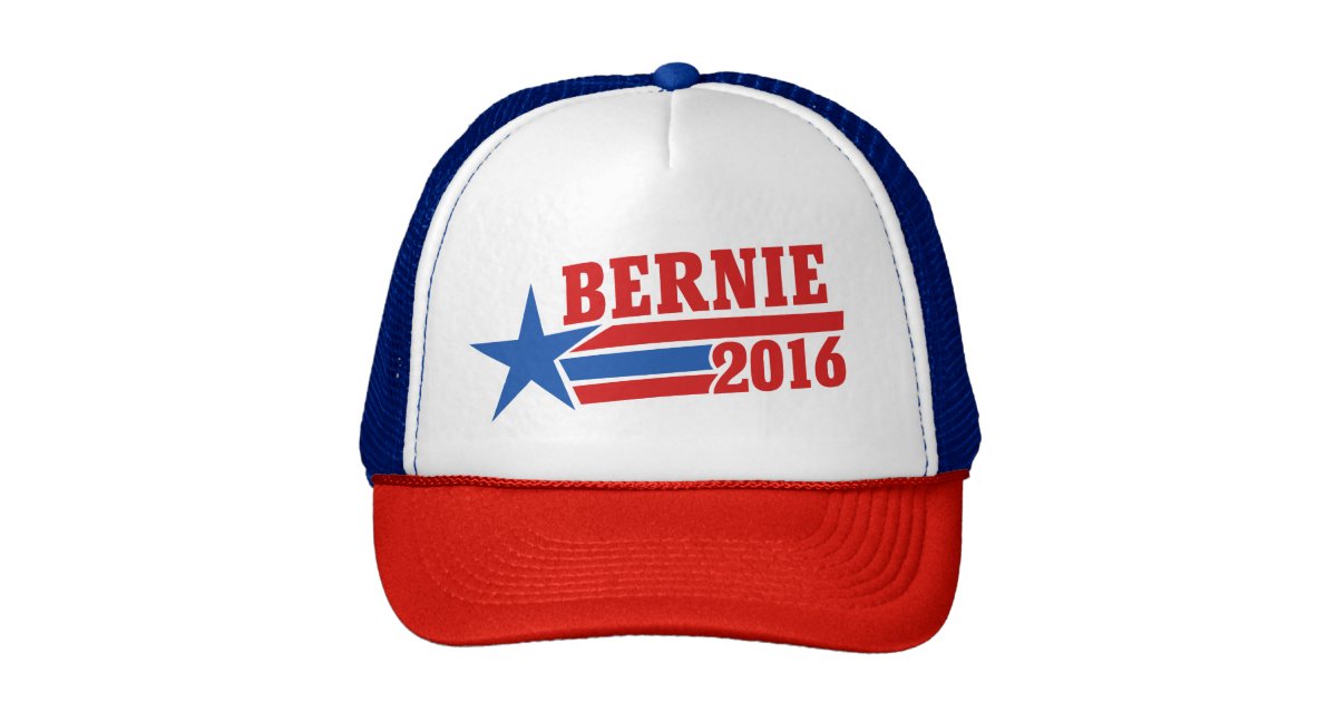Bernie Sanders 2016 Trucker Hat | Zazzle