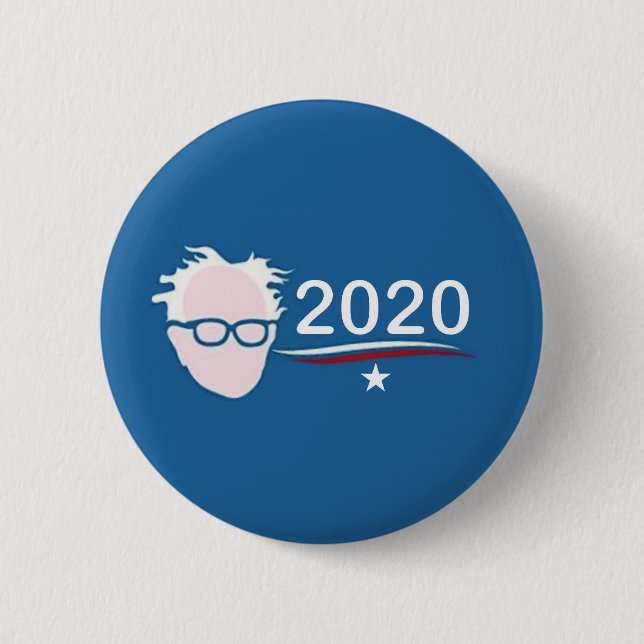 bERNIE sANDERS 2020 Button (Front)