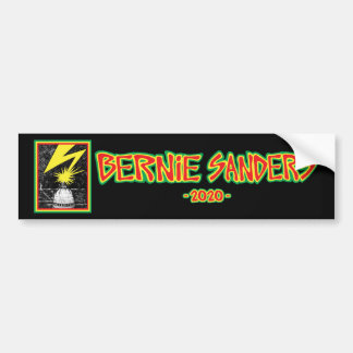 Bernie Sanders 2020 D.C. Lightning Strike Bumper Sticker