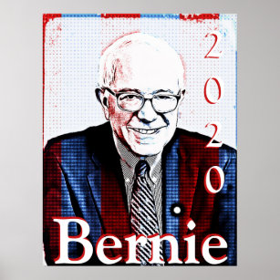Bernie Sanders 2020 Presidential Election Poster