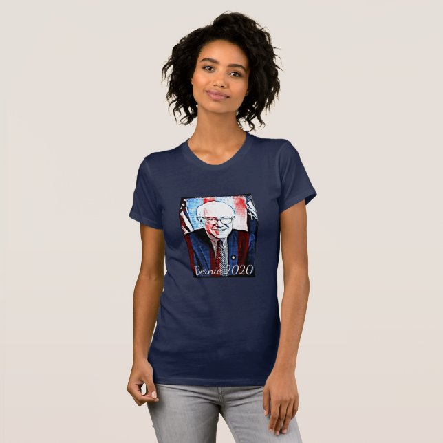 Bernie Sanders 2020 Support Digital Art  Shirt (Front Full)