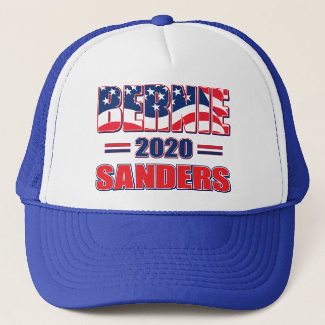 Bernie-Sanders-2020 Trucker Hat (Front)