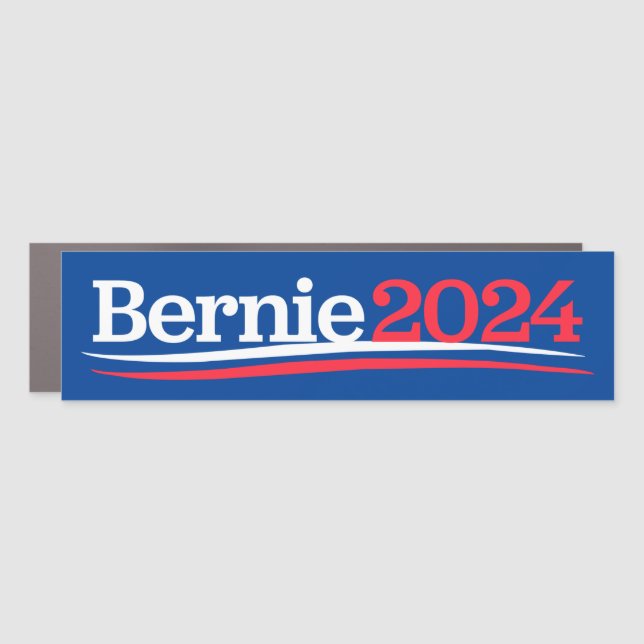 Bernie Sanders 2024 Bernie 2024 Bumper Car Magnet (Front)