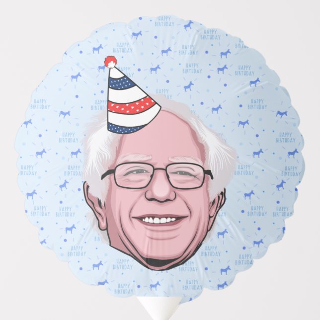 BERNIE SANDERS BIRTHDAY BALLOON (Front)