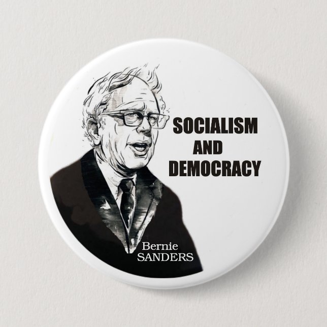 Bernie Sanders Button (Front)