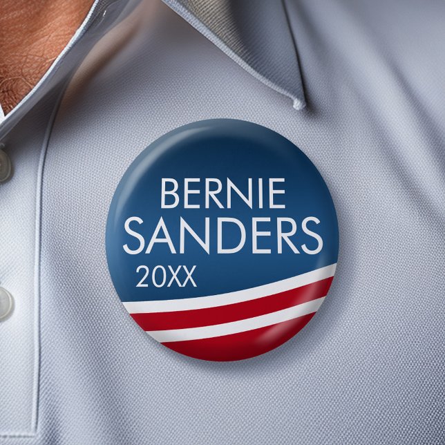 Bernie Sanders - CAN change year 2024 Button (Bernie Sanders Campaign Button)