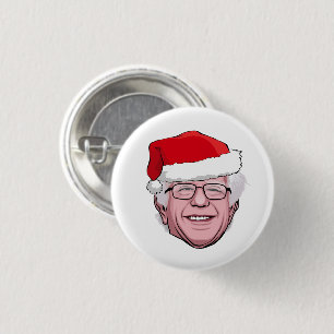 BERNIE SANDERS Christmas Button