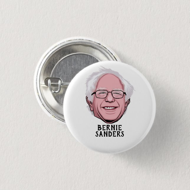 BERNIE SANDERS CUSTOM BUTTON (Front & Back)