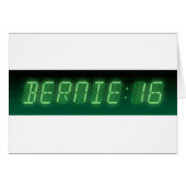 Bernie Sanders Digital Readout (Front Horizontal)