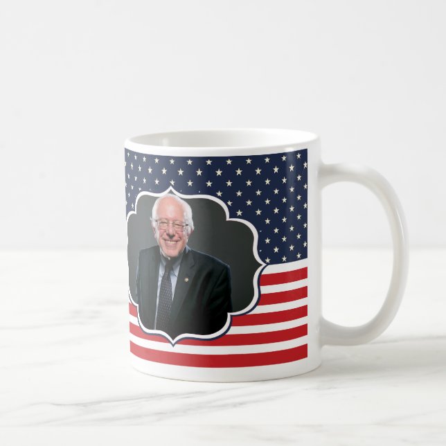 bernie sanders flag coffee mug (Right)