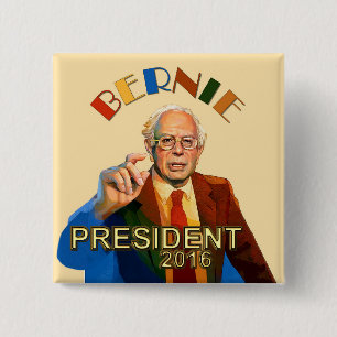Bernie Sanders for President 2016 Button