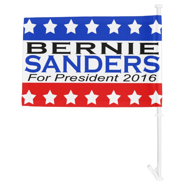 Bernie Sanders for President 2016 Campaign Car Flag (Back)