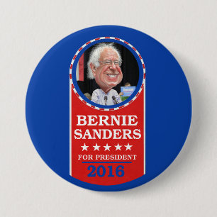 Bernie Sanders for President 2016 Pinback Button