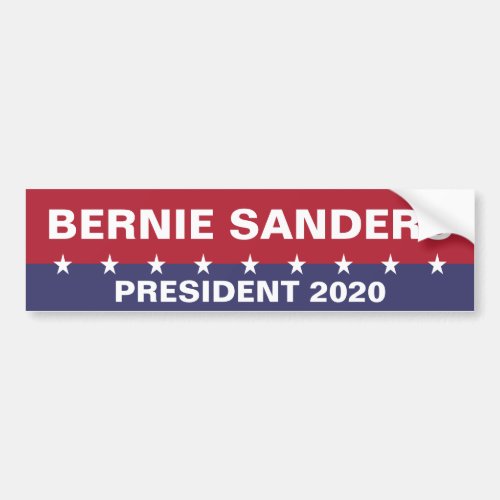 BERNIE SANDERS for President 2020 Bumper Sticker