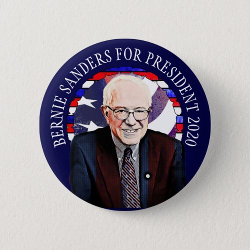 Bernie Sanders for President 2020 Election Button