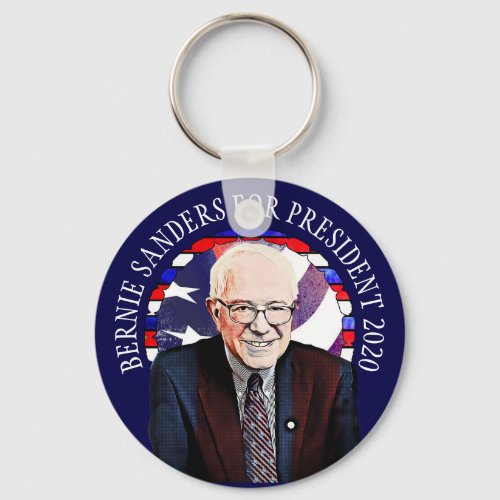 Bernie Sanders for President 2020 Election Keychain