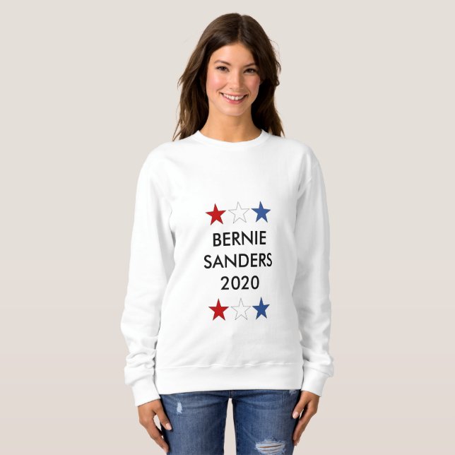 BERNIE SANDERS For President 2020 Sweatshrt Sweatshirt (Front Full)