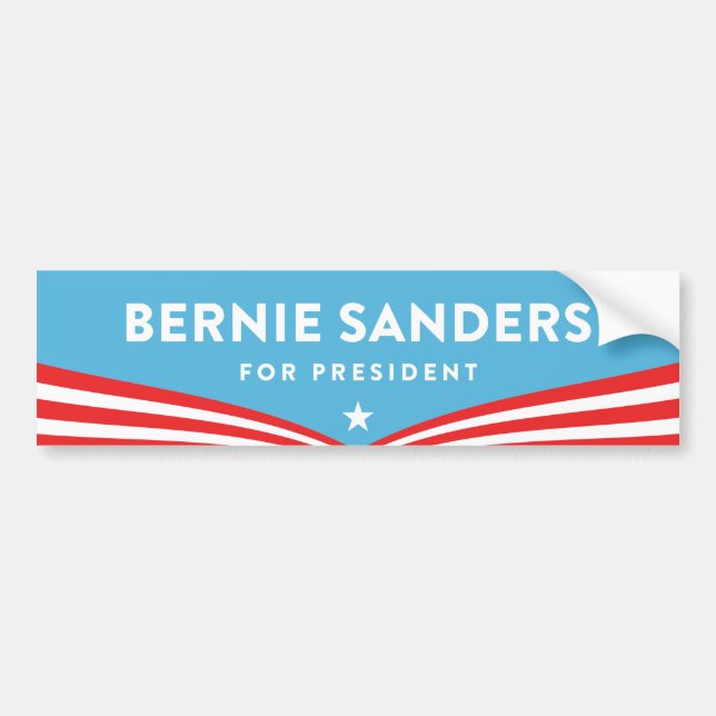 Bernie Sanders for President Bumper Sticker (Front)