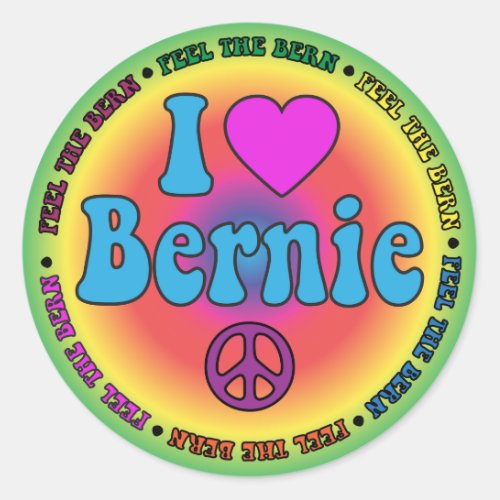 Bernie Sanders for President Classic Round Sticker
