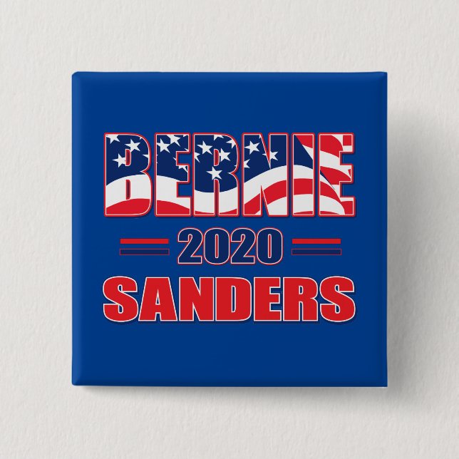 Bernie Sanders for President in 2020 Button (Front)