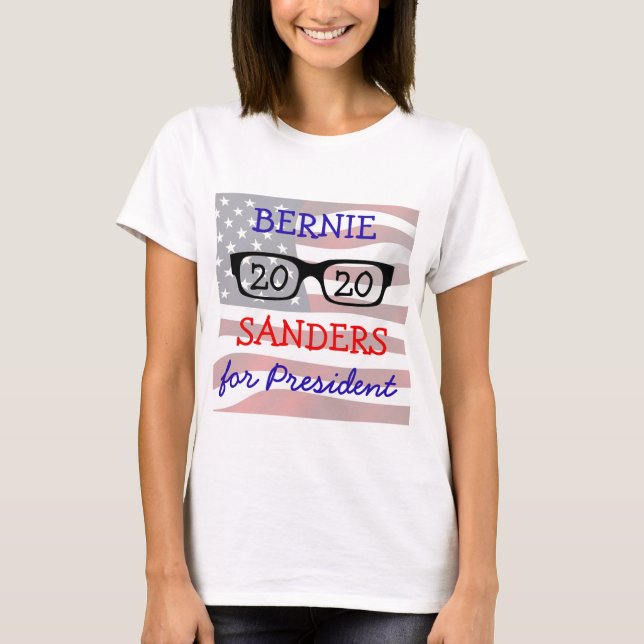 Bernie Sanders for President in 2020 T-Shirt (Front)