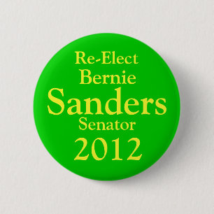 Bernie Sanders for US Senate Button