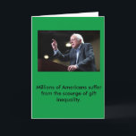 Bernie Sanders Holiday Card<br><div class="desc">Whether your friends and family celebrate Christmas,  Hanukkah,  Kwanzaa,  Festivus,  or the Winter Solstice,  this card is a perfect fit. Let Vermont senator and former Democratic presidential candidate Bernie Sanders articulate your holiday wish!</div>
