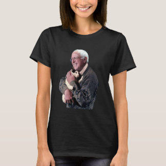 Bernie Sanders Hugging Ca Cute Animal Lover T-Shirt
