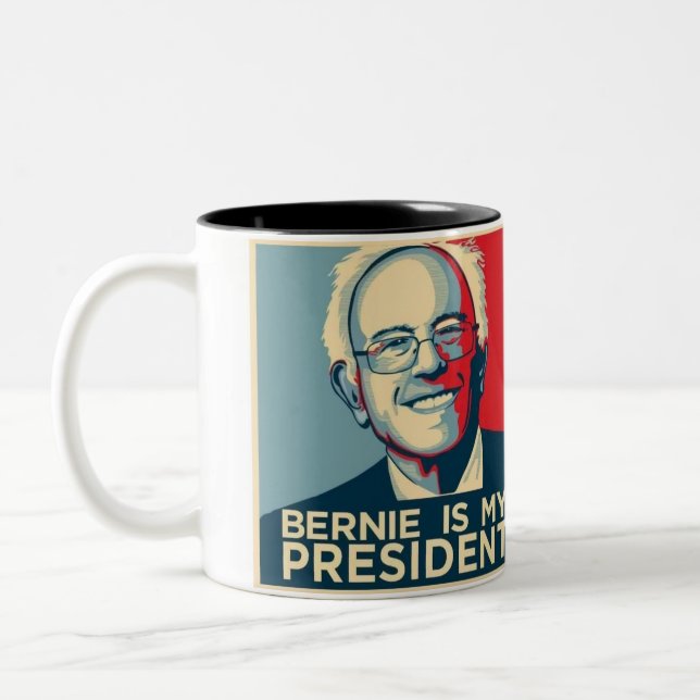 Bernie Sanders Novelty Mug (Left)