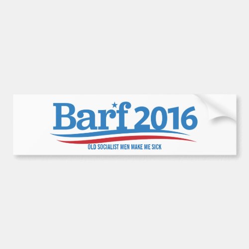 Bernie Sanders Old Socialist Elections 2016 Bumper Sticker