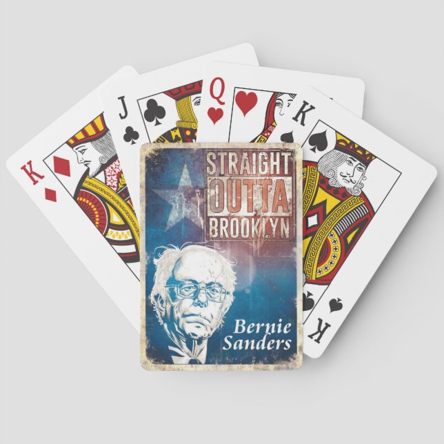 Bernie Sanders Playing Cards (Back)