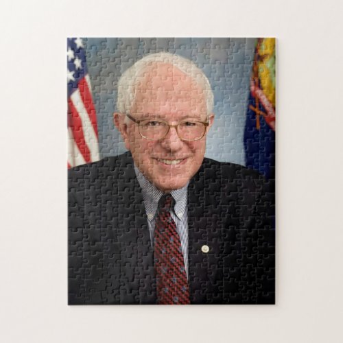 Bernie Sanders Portrait Jigsaw Puzzle