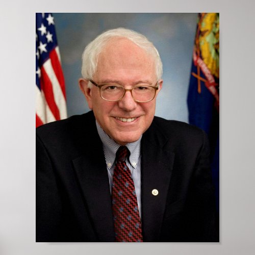 Bernie Sanders Portrait Poster