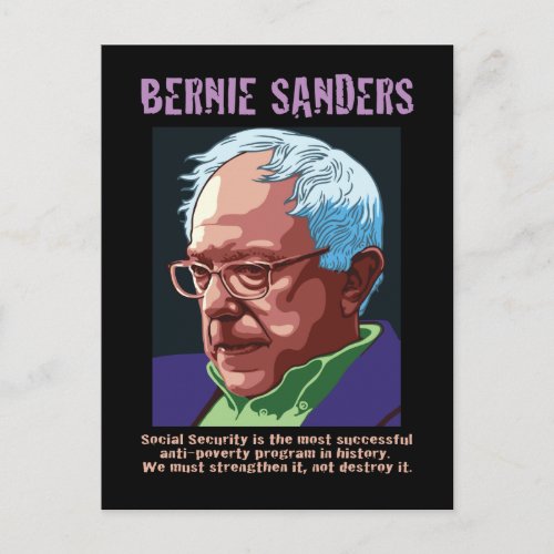 Bernie Sanders Postcard