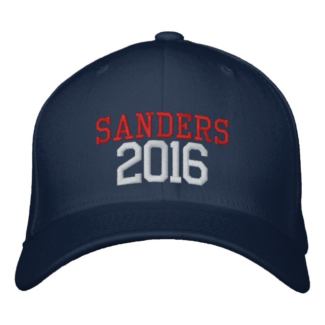 Bernie Sanders President 2016 Embroidered Baseball Hat (Front)