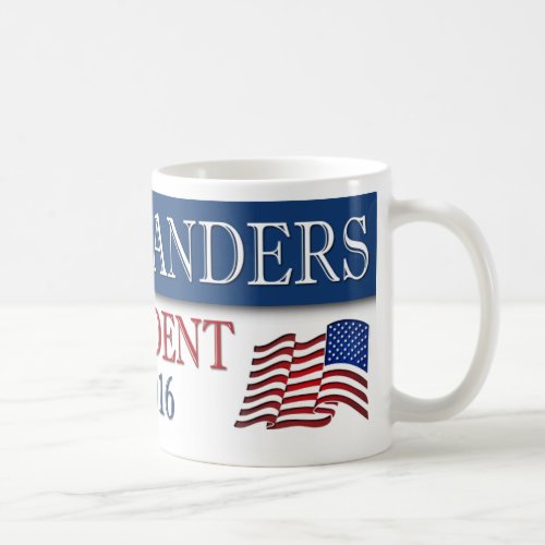 Bernie Sanders President 2016 Patriotic Coffee Mug