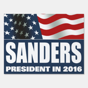 Bernie Sanders President 2016 Sign