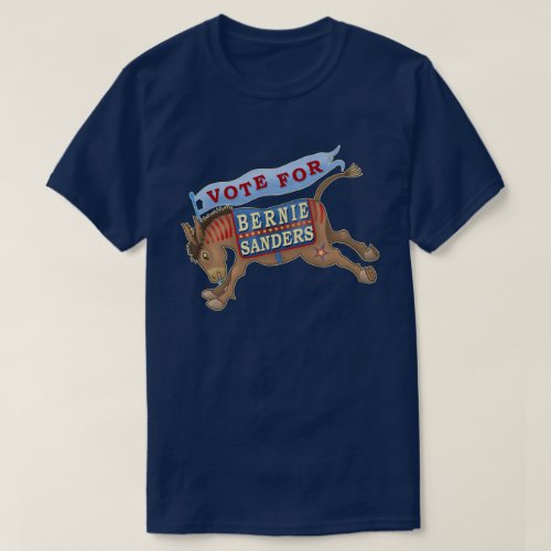 Bernie Sanders President 2020 Democrat Donkey T_Shirt