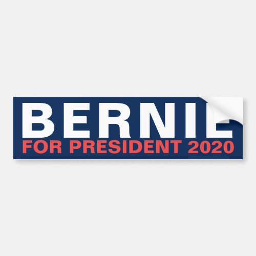 Bernie Sanders President 2020 Election Democrat Bumper Sticker