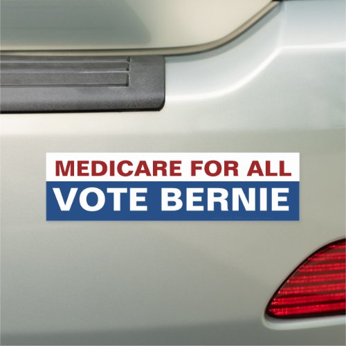 Bernie Sanders President 2020 Medicare for All Car Magnet