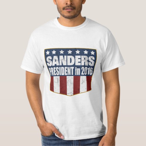 Bernie Sanders President in 2016 T_Shirt