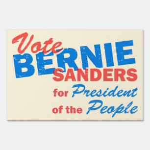Bernie Sanders President of the People V5 Yard Sign