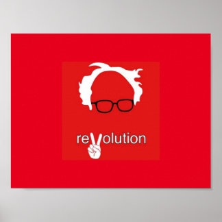 Bernie Sanders Revolution Poster