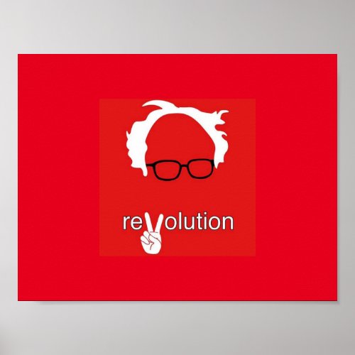 Bernie Sanders Revolution Poster