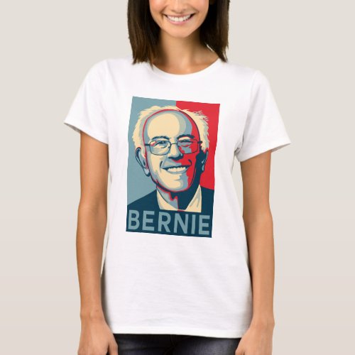 Bernie Sanders Shirt  Hope Portrait Womens