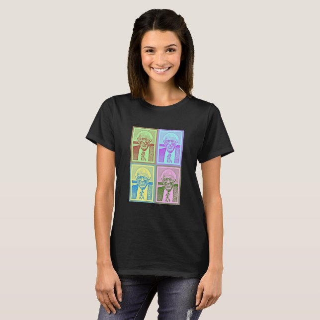 Bernie Sanders Support Digital Art  Shirt (Front Full)