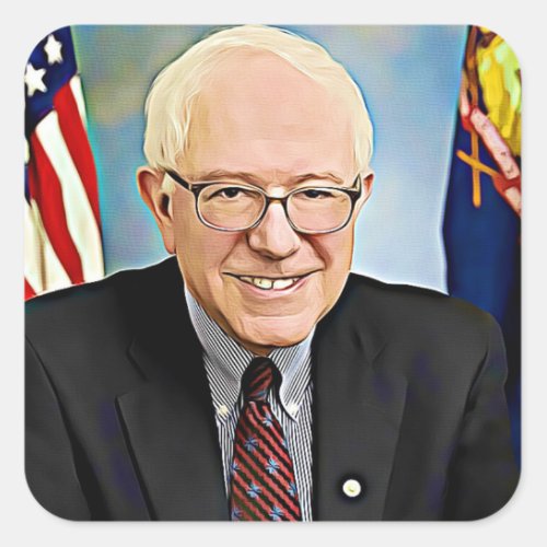 Bernie Sanders Support Digital Art Stickers